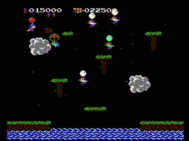 Balloon Fight screenshot 4 for Famicom